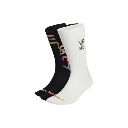 Adidas Originals Knee High Socks Unisex 3 Pack