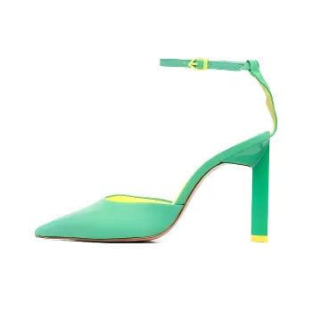 Schutz Pointed Leather Pumps