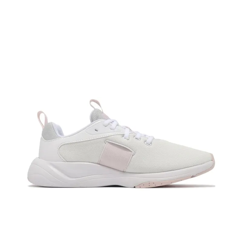 PUMA Zora Anti Slip Wear Resistant Low Top Casual Running Shoes Women's White Pink-1