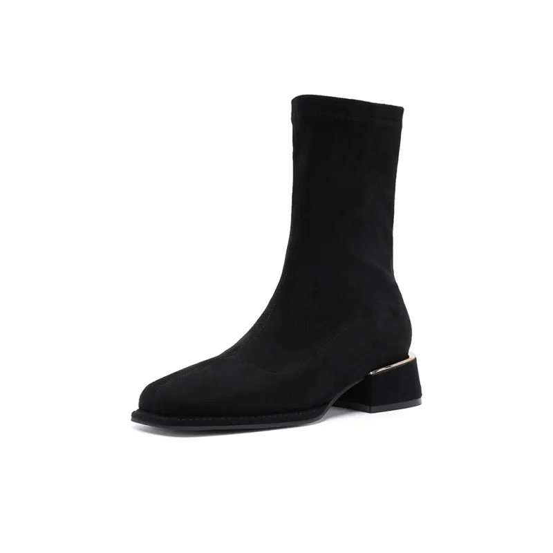 HUANAI Ankle Boots Women's-12
