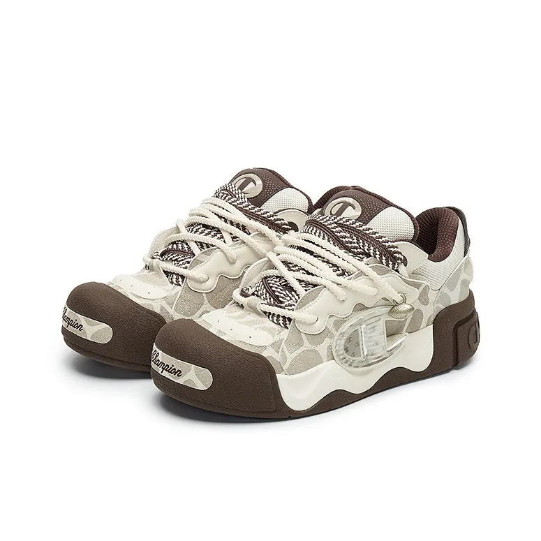 Champion Puff Head Shoes AutoSkate V1 Low Top Skateboard Shoes Men's Linen/Baroque Brown-1