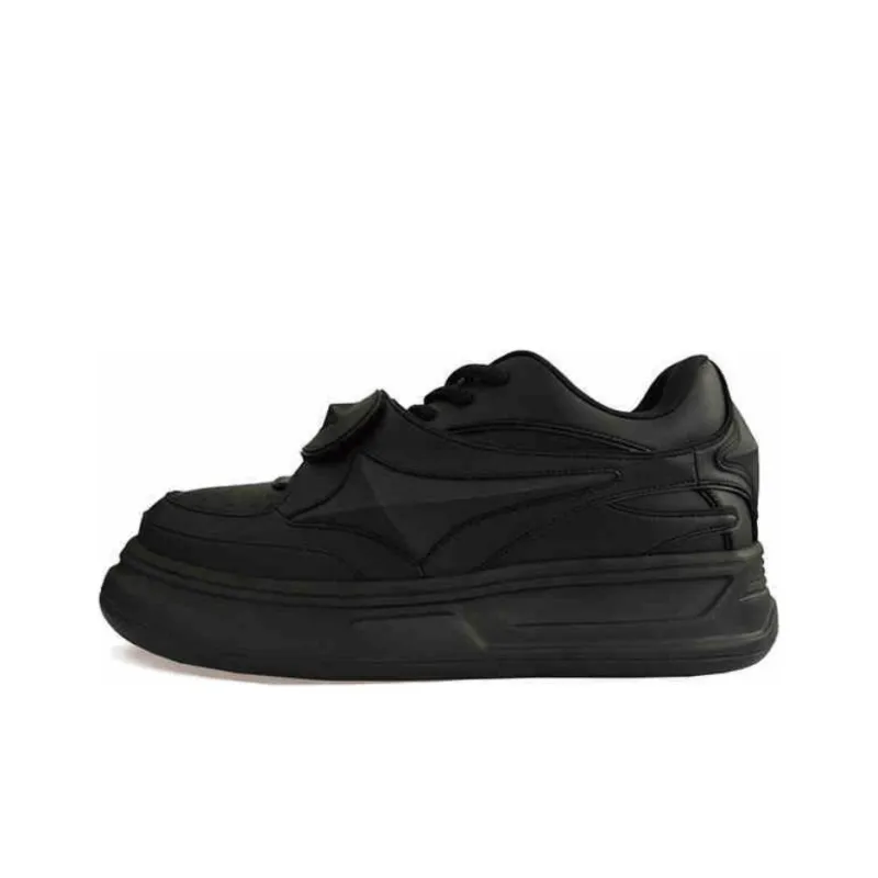 1807 Anti Slip Wear Resistant Low Top Skateboard Shoes Unisex-0