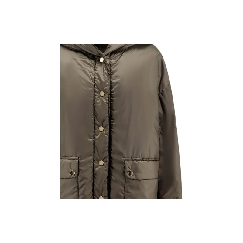 MaxMara Buttoned Long Sleeved Jacket-5