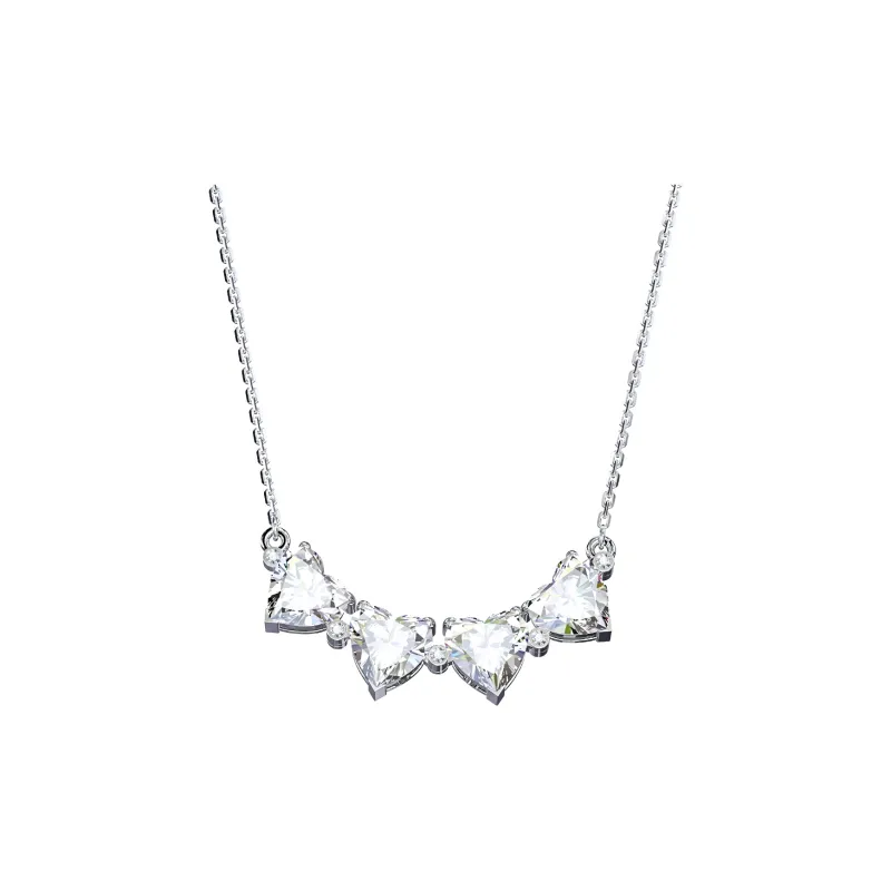 ICE ROCK 925 Sterling Silver Necklaces Women's-1