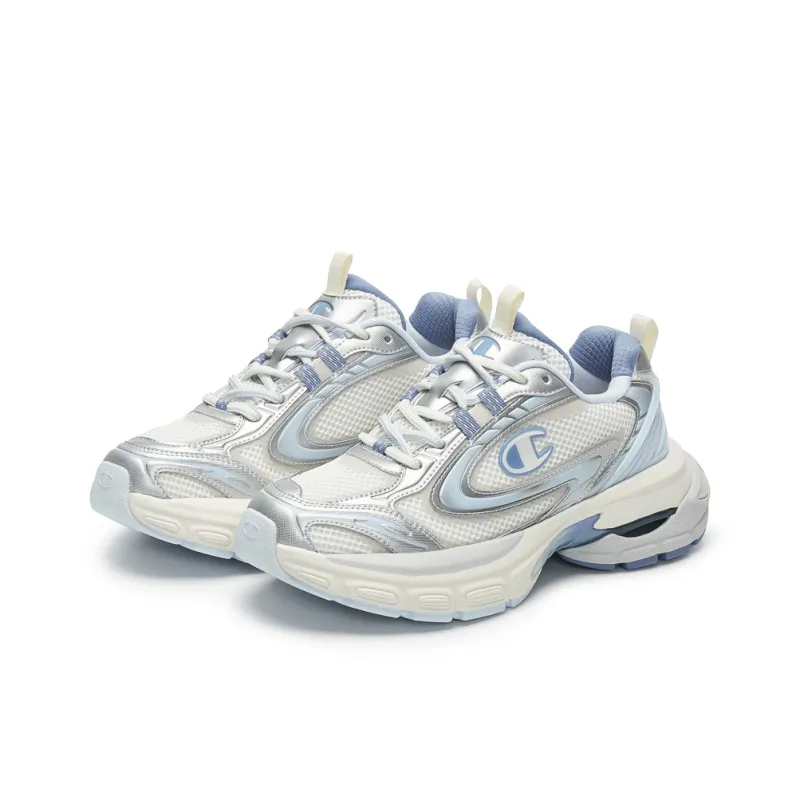Champion Low-Top Running Shoes Women's Silver White/Moonstone Blue-1