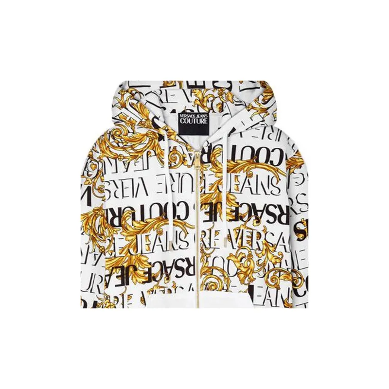 VERSACE JEANS COUTURE Sweatshirts Men White-4