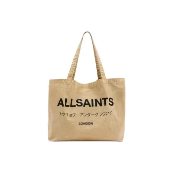 ALLSAINTS Cotton One Shoulder Handbags Men's Light Brown