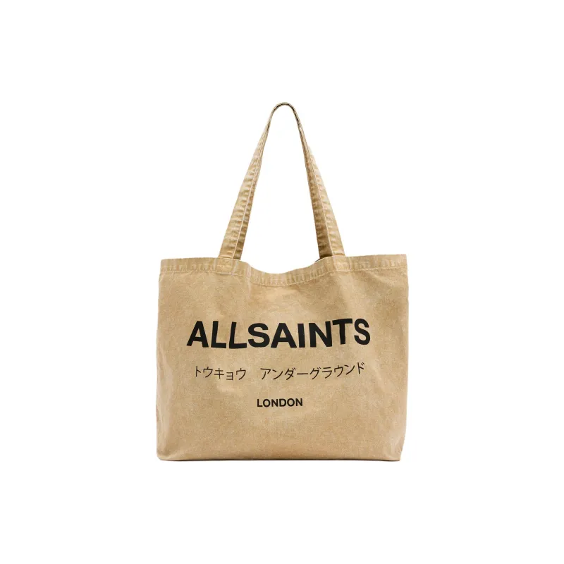 ALLSAINTS Cotton One Shoulder Handbags Men's Light Brown-0