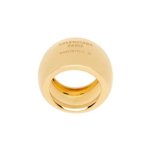 Balenciaga Brass Rings Women's Gold