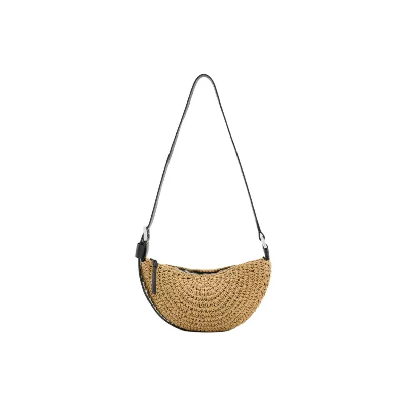 ALLSAINTS Polyester Crossbody Bag Shoulder Bag Women's Khaki-0