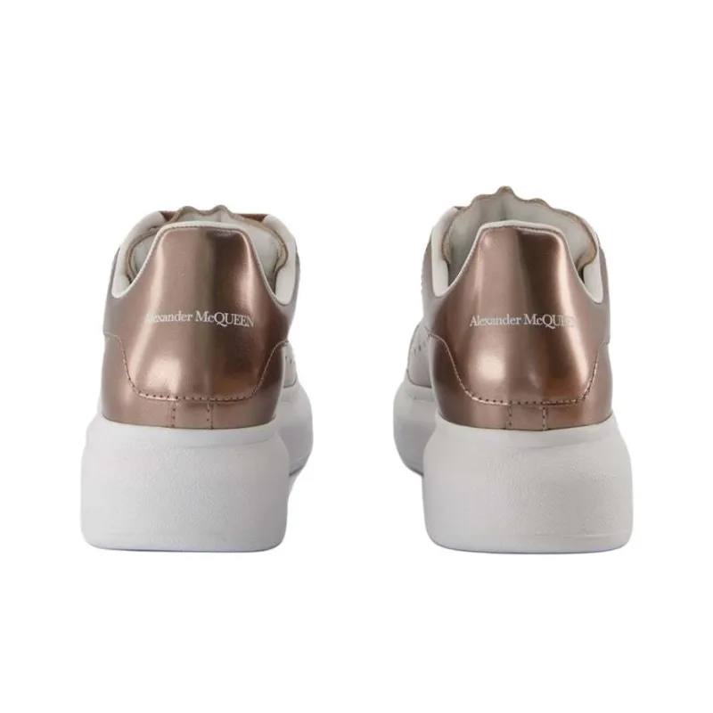 Alexander McQueen Low-Top Skateboard Shoes Women's Copper-4
