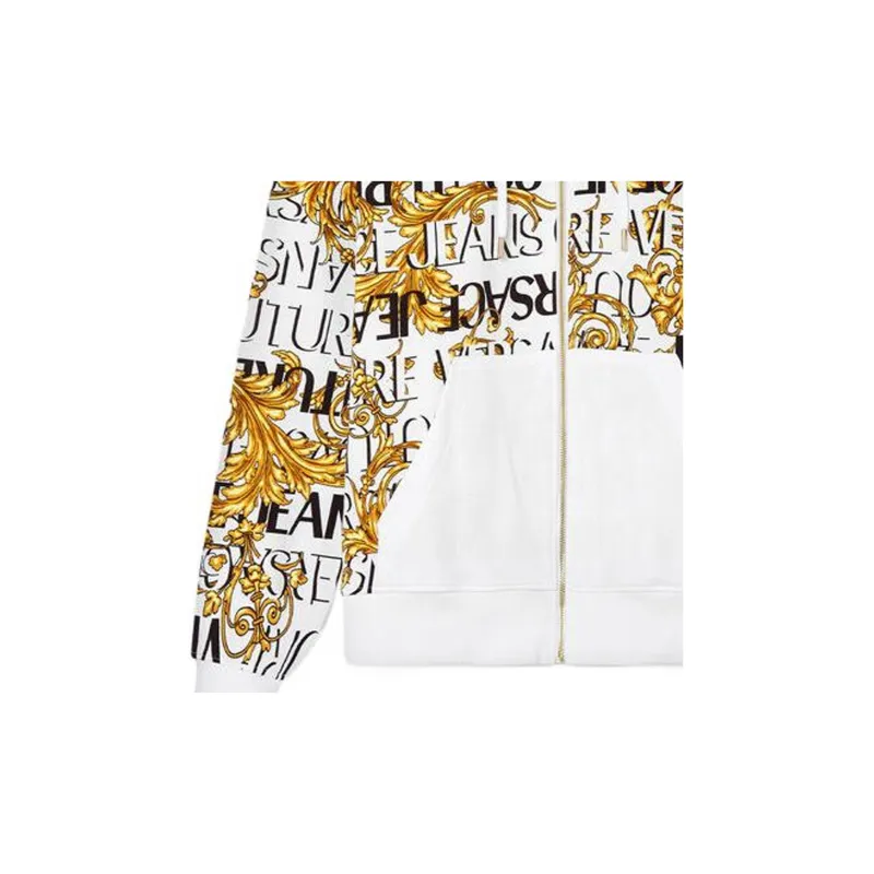 VERSACE JEANS COUTURE Sweatshirts Men White-5