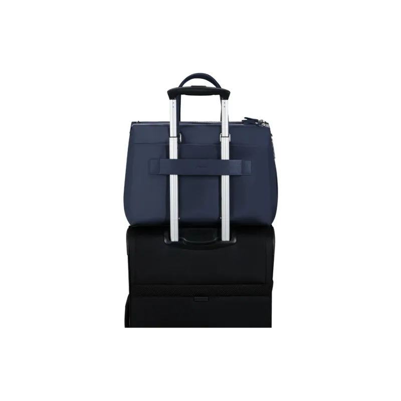 SAMSONITE KARISSA EVO Nylon Tote Bag Shopping Bag Shoulder Bag Crossbody Bag Handbag Women's Blue Night-3