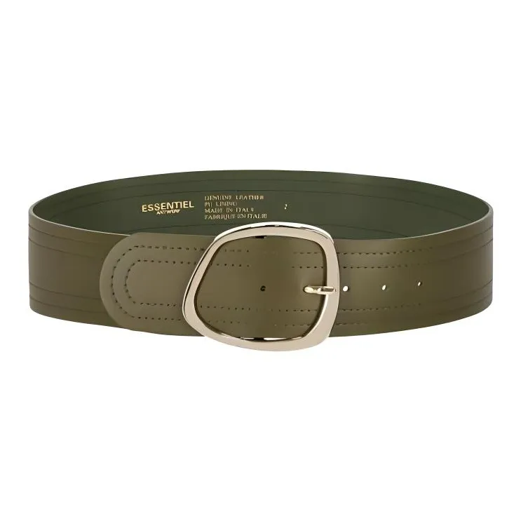 ESSENTIEL ANTWERP Leather Leather Belts Women's Green 6CM-0