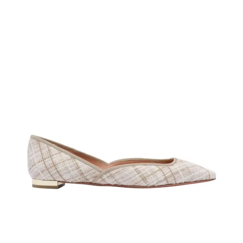 AQUAZZURA Maia Casual Single Shoes Women's Beige-1