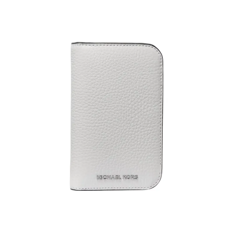 MICHAEL KORS Hudson Leather Wallet Men's White-0