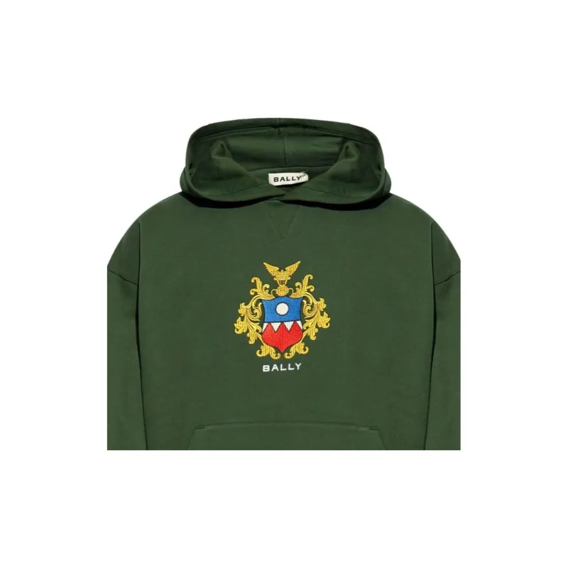 BALLY Logo-embroidered Hoodie-2