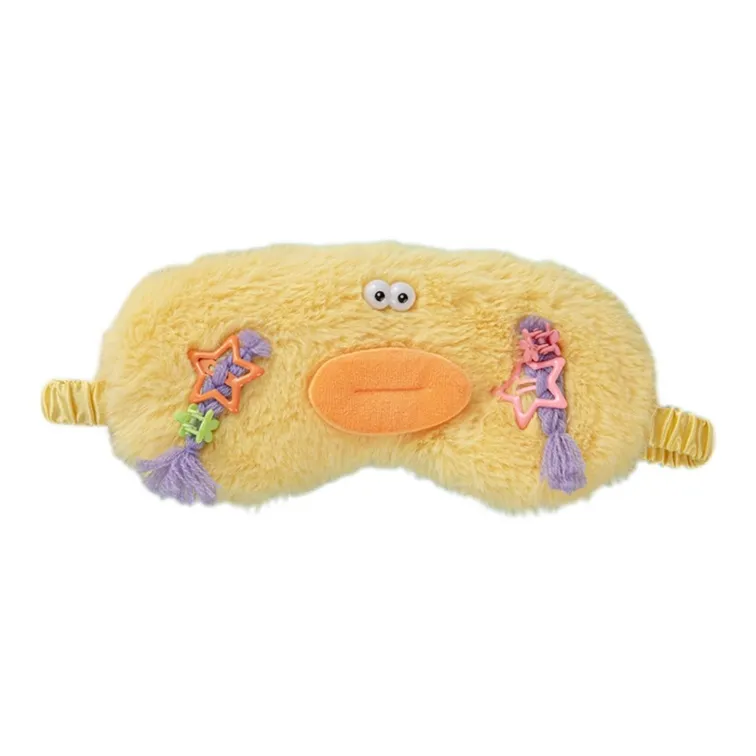 NUOTING Imitation Rabbit Plush Eye Masks-6