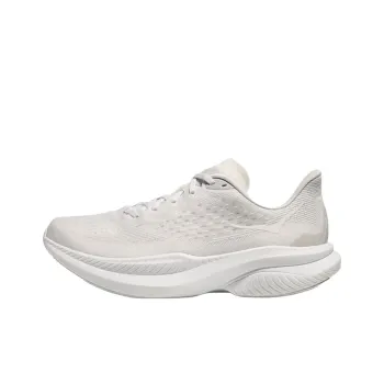 HOKA ONE ONE MACH 6 Wear resistant And Lightweight Low Top Trekking Shoes Men's White