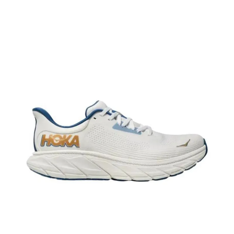 HOKA ONE ONE Arahi 7 Anti Slip Wear Resistant Low Top Running Shoes Men's Gray-1