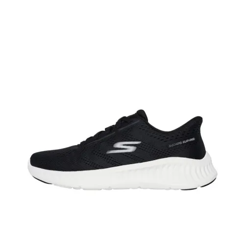 Skechers Slip Ins Anti Slip Wear Resistant Low Top Casual Running Shoes Women's Black