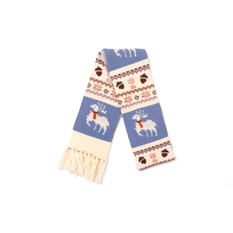 F426 Knit Scarves Unisex-1