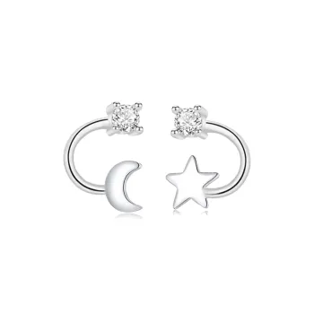 BTOE 999 Fine Silver Stud Earrings Women's