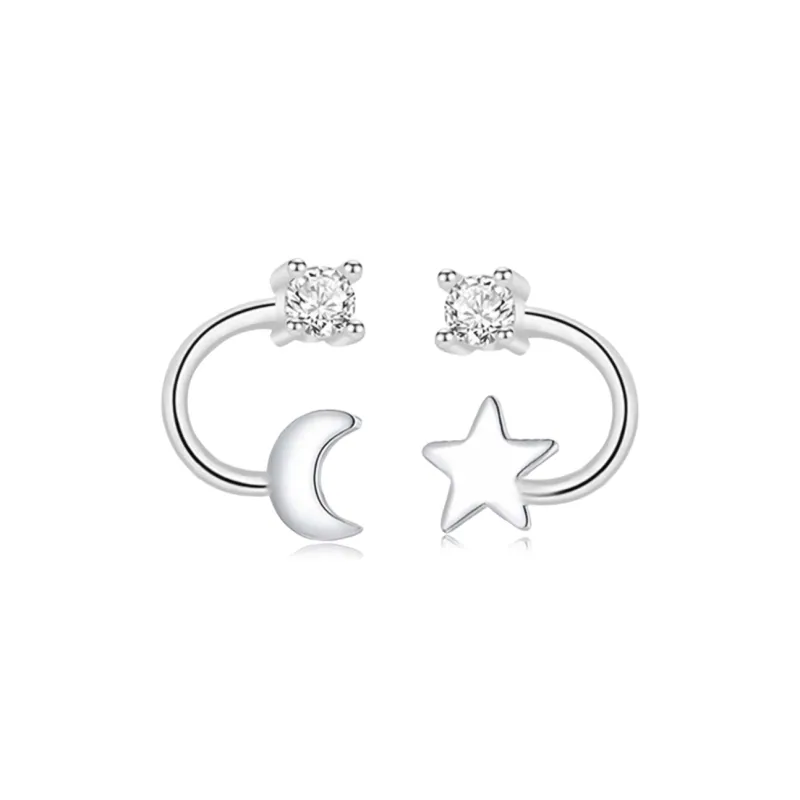 BTOE 999 Fine Silver Stud Earrings Women's-0