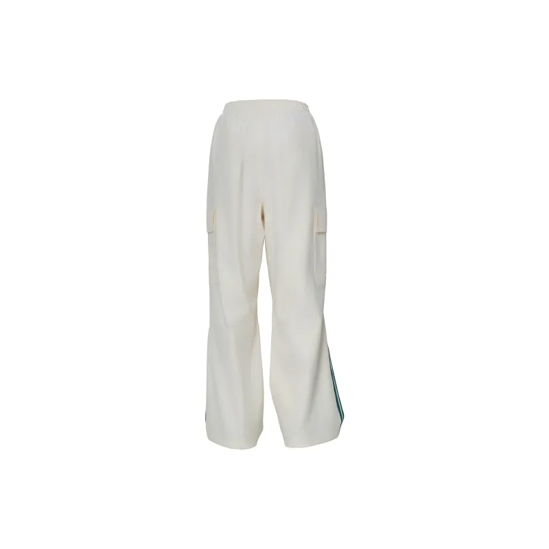 VIVI CYCLE Cargo Pants Unisex White Green-2