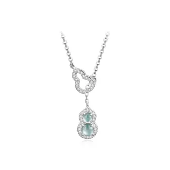 Bailijin Glutinous Jade Jadeite Necklaces Unisex