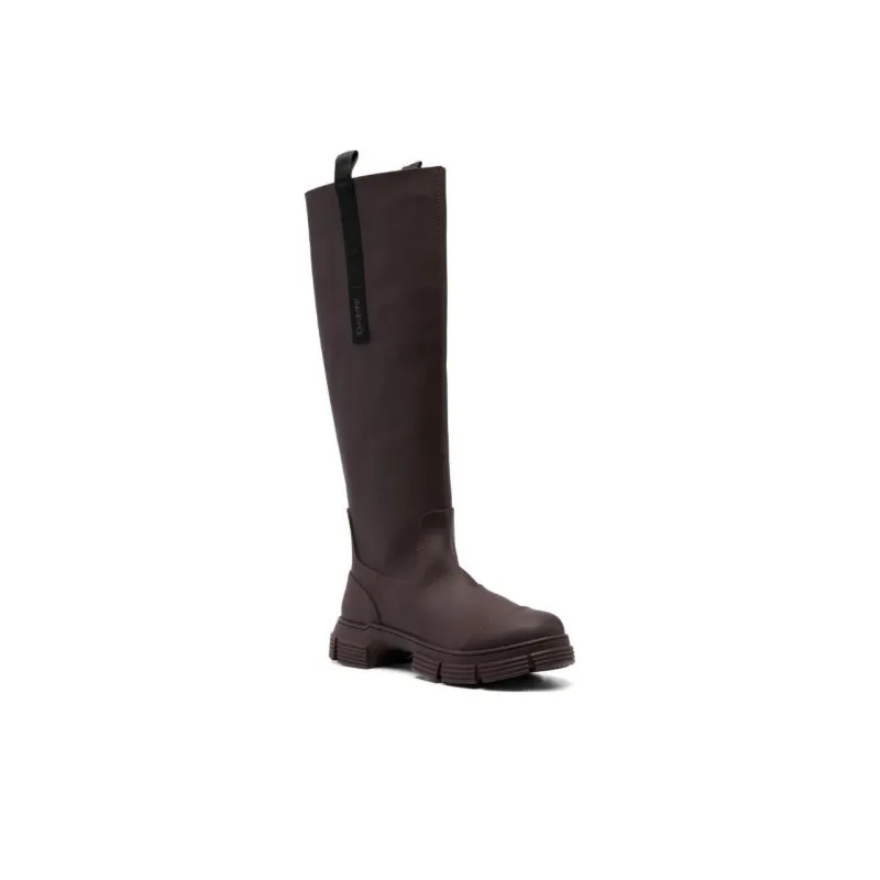 GANNI Slip-on Knee Length Boots-3