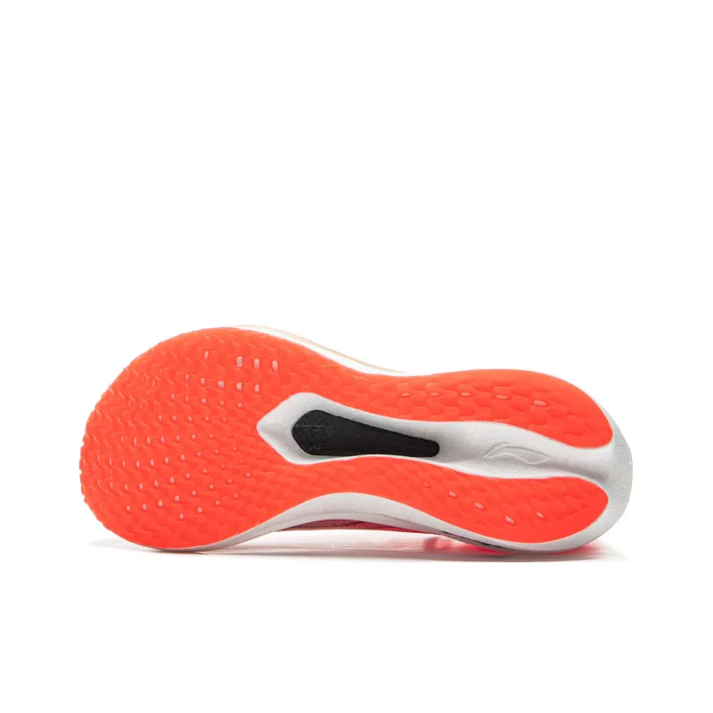 LiNing Feidian 5 Challenger Low Top Carbon Plate Running Shoes Women's Red-6