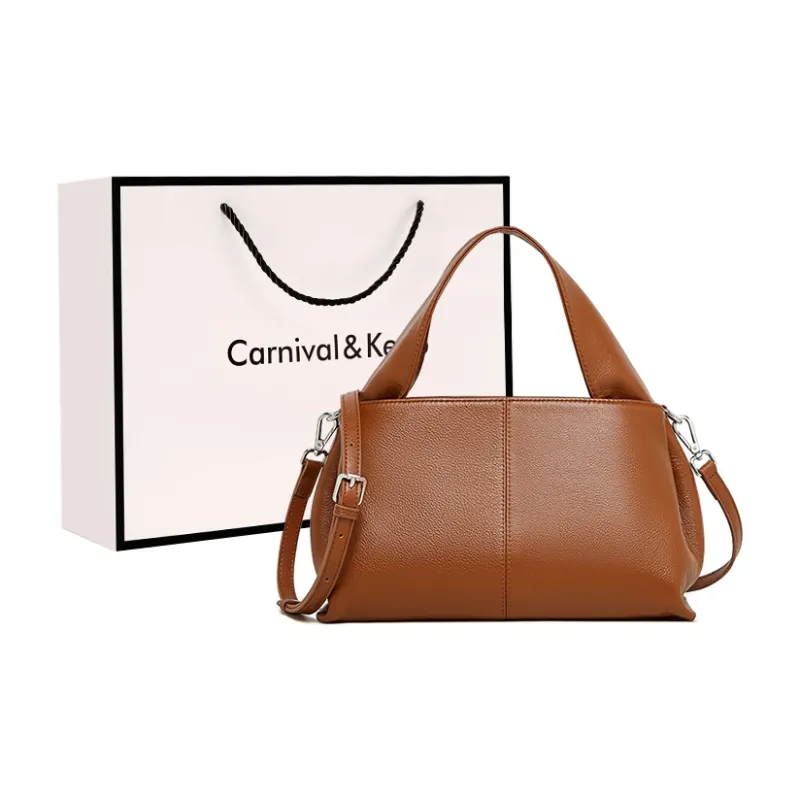 Carnival Keep Cow Leather Handbags Shoulder Bag Crossbody Bag Regular Women's Multicolor-6