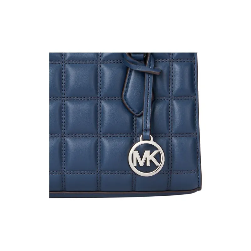MICHAEL KORS Artificial Leather Quilting Handbag Small Size Women's Marine Blue-5