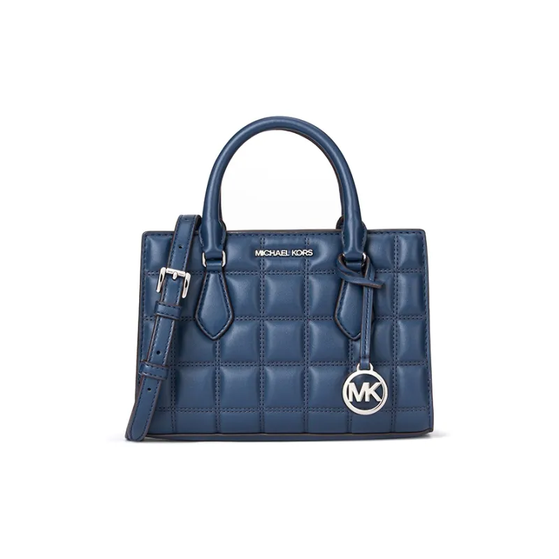 MICHAEL KORS Artificial Leather Quilting Handbag Small Size Women's Marine Blue-0