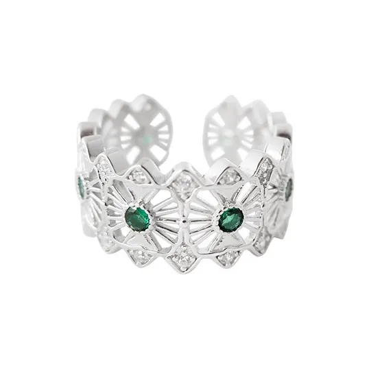 GITHA 925 Sterling Silver Rings Women's-0