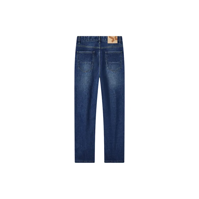 Jiumuwang Men's Pants Expert Jeans Men's Denim Blue-1