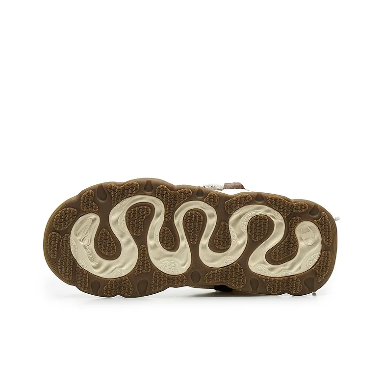 Champion Lava Cake Champ Lava Low Top Casual Shoes Men's Milk White/Walnut-4