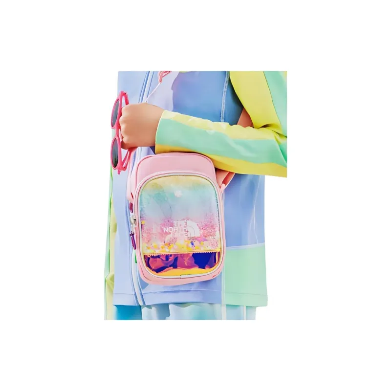 THE NORTH FACE Nylon Shoulder Bag, Crossbody Bag Trumpets Women's Light Pink-2