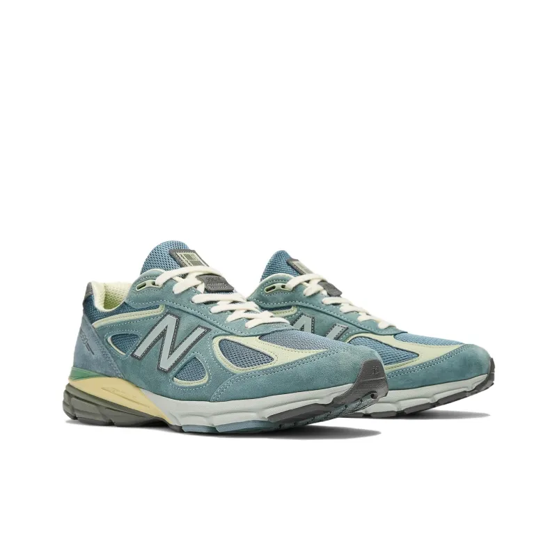 New Balance 990v4 MiUSA Auralee Blue-3