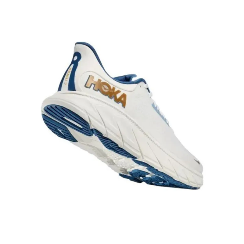 HOKA ONE ONE Arahi 7 Anti Slip Wear Resistant Low Top Running Shoes Men's Gray-5