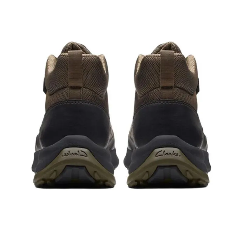 Clarks City Outdoor Collection Mid Top Casual Shoes Men's Olive Green-3