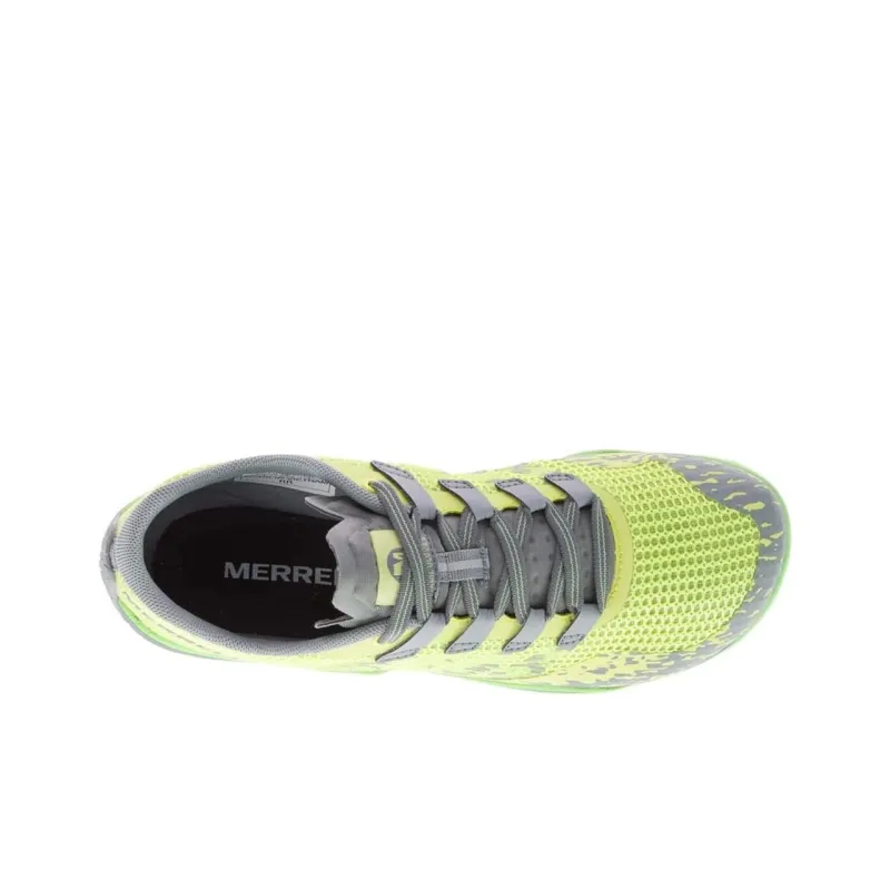 MERRELL Trail Glove 5 Anti-Slip Wear-Resistant Low-Top Running Shoes Women's Yellow Gray-3