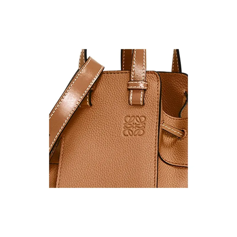 LOEWE Cow Leather Handbag Women's Light Caramel-4