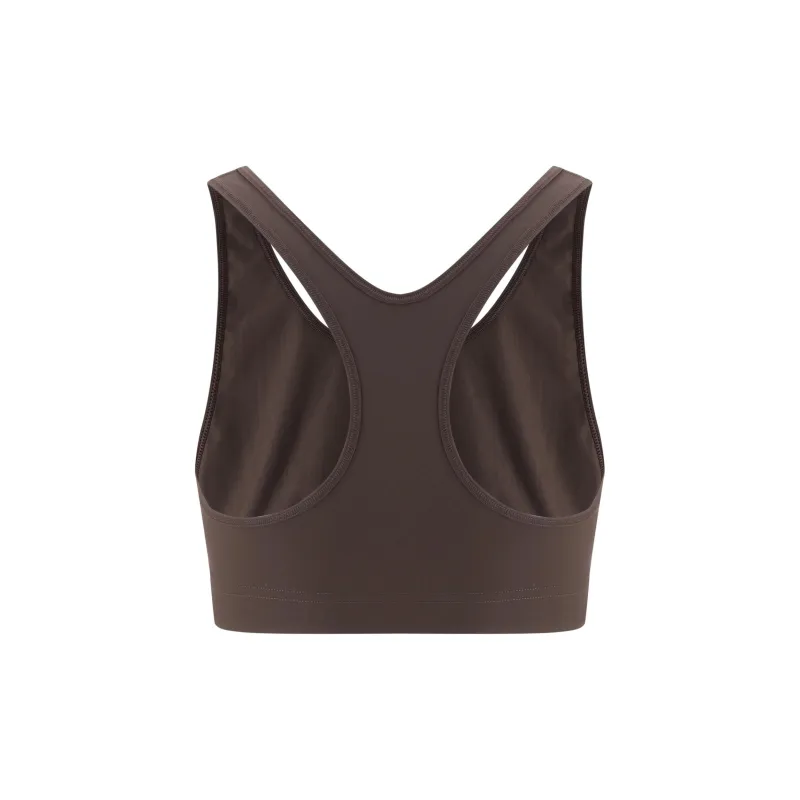 JIL SANDER + Logo Printed Sport Bra-1
