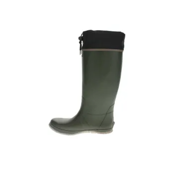 MoonStar Water-Resistant Slip-Resistant Rain Boots Women's Olive Green/Black