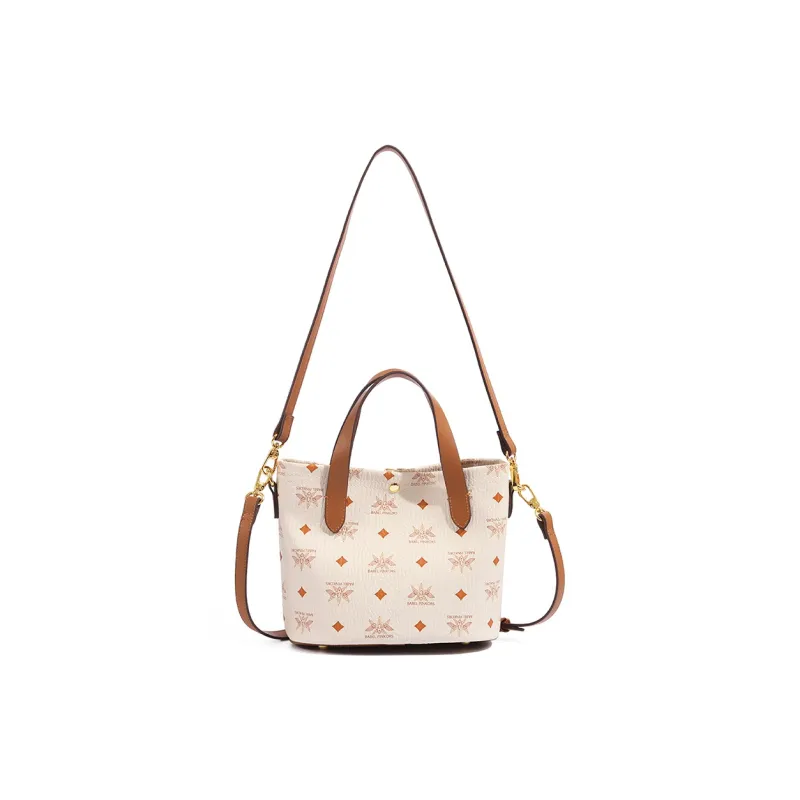 MISS GAIL Artificial Leather One Shoulder Handbag Crossbody Bag Women's Pink/Black White/Beige Yellow-14