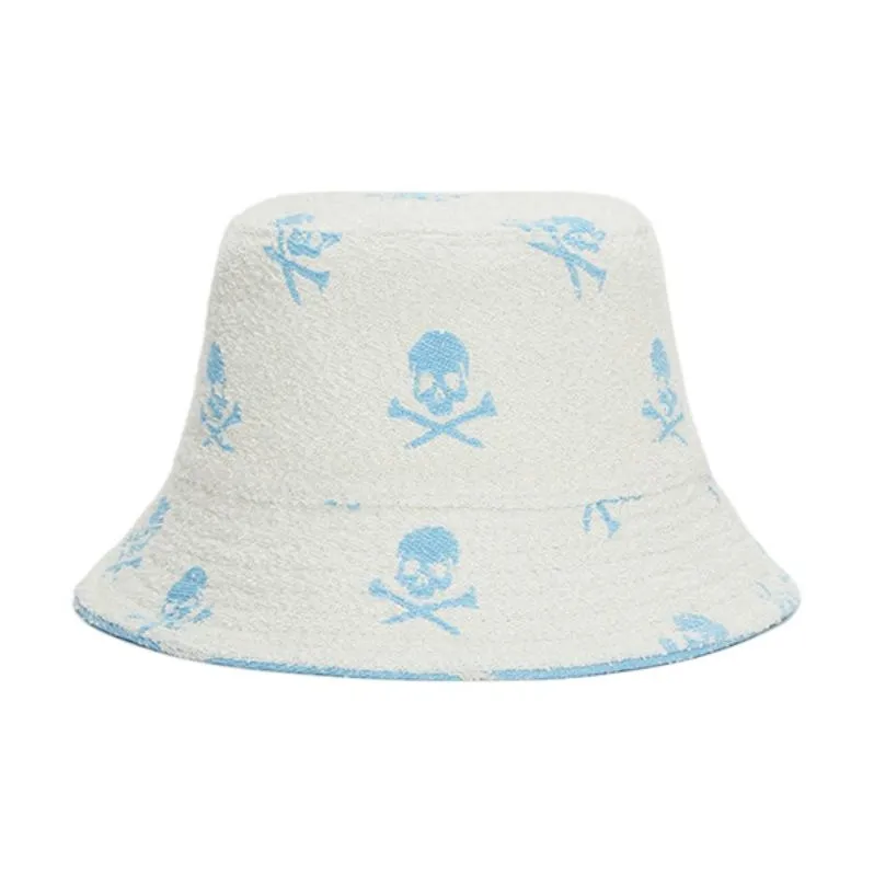 GFORE Cotton Bucket Hats Unisex White/Blue-0
