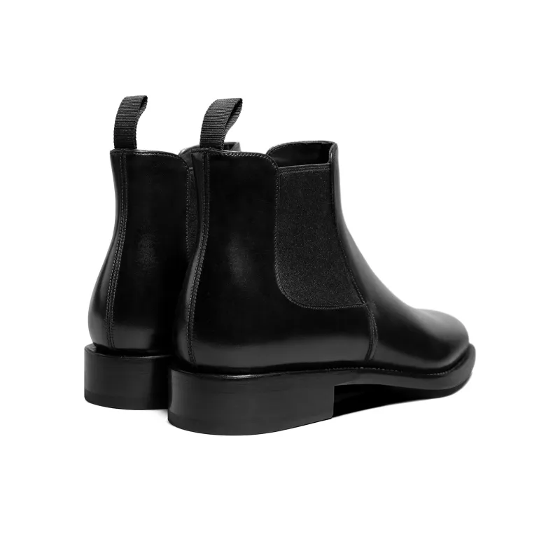 THOM WILLS Chelsea Boots Men's Black-10