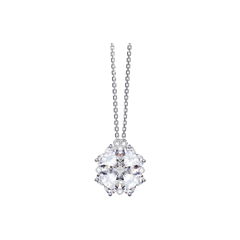 ICE ROCK 925 Sterling Silver Necklaces Women's-0